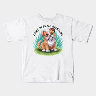 Come in small packages Kids T-Shirt